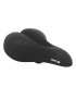 SELLE ROYAL AVENUE GEL AVEC CANAL ANATOMIQUE ET ELASTOMERE TREKKING NOIR 258x183 mm 664 g