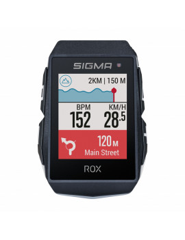 COMPTEUR SIGMA ROX11.1 EVO GPS NOIR AVEC CARDIO, ALTIMETRE, EMETTEUR CADENCE + VITESSE