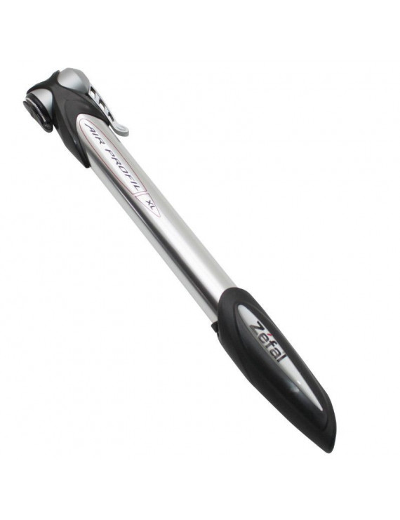 POMPE MINI ROUTE ZEFAL AIR PROFIL XL ALU ARGENT TELESCOPIQUE 9BARS L230mm VP-VS 108g