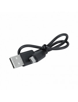 ECLAIRAGE VELO - TROTTINETTE USB AVANT NEWTON 36B SUR CINTRE-TIGE DE SELLE LEDS NOIR (LIVRE AVEC FIXATION CINTRE) - RECHARGEABL