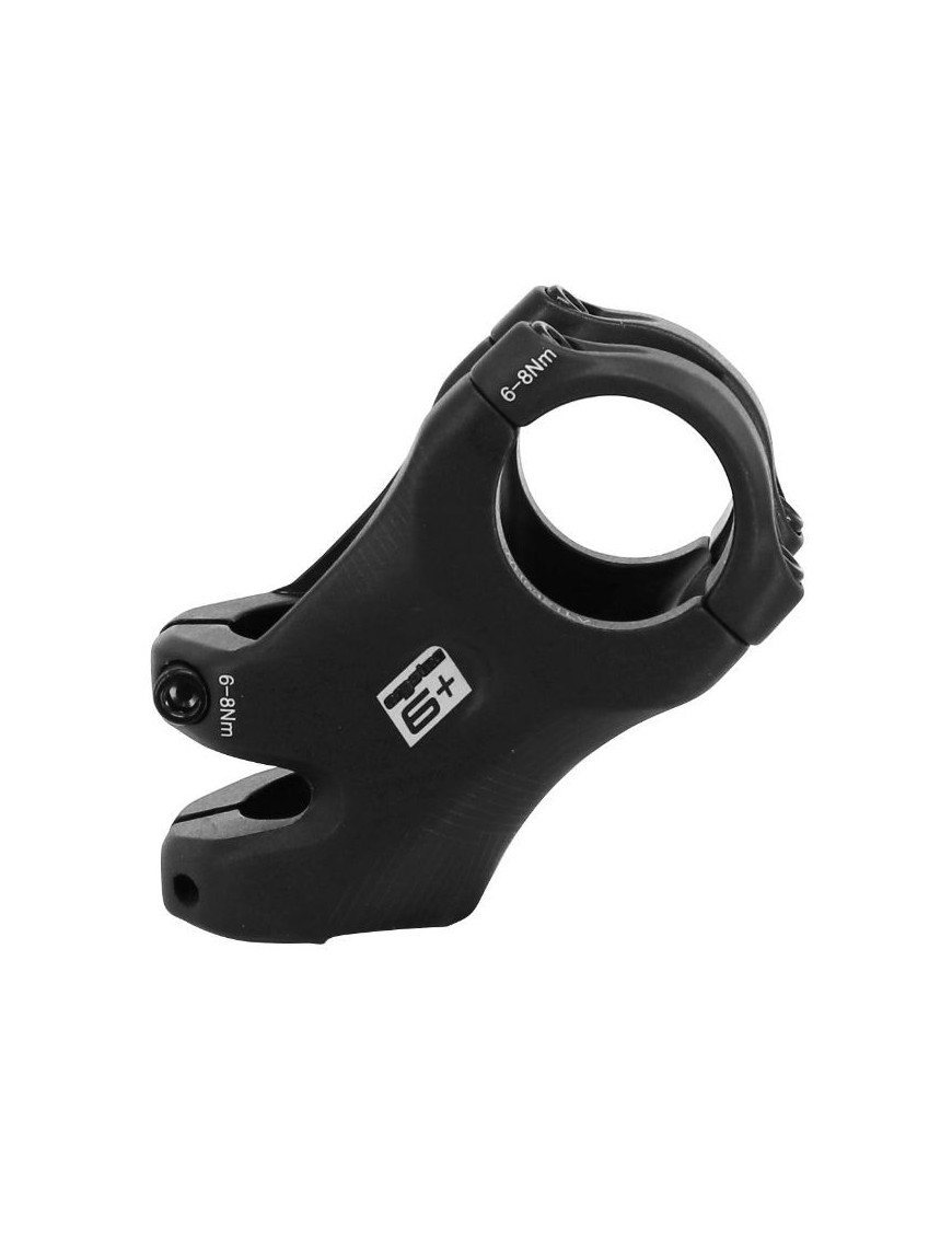 "POTENCE VTT ERGOTEC HIGH BASS RELEVE 40° ALU NOIR 31.8  L 55mm  POUR FOURCHE 1""1-8 (HOMOLOGUE NIVEAU 6)"