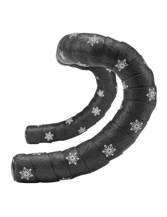 RUBAN DE GUIDON SUPACAZ GALAXY NOIR IMPRESSION BLANC
