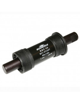 BOITIER PEDALIER A CLAVETTE SUNRACE 136mm CUVETTES RESINE FILETAGE ANGLAIS