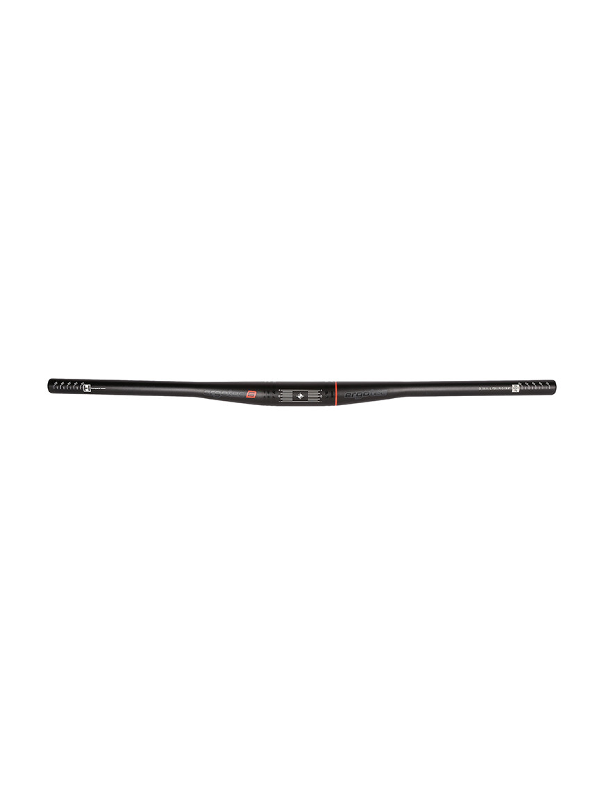 CINTRE VTT DROIT ERGOTEC FLAT BAR RAY ALU NOIR DIAM 35mm L 720mm (HOMOLOGUE NIVEAU 6)