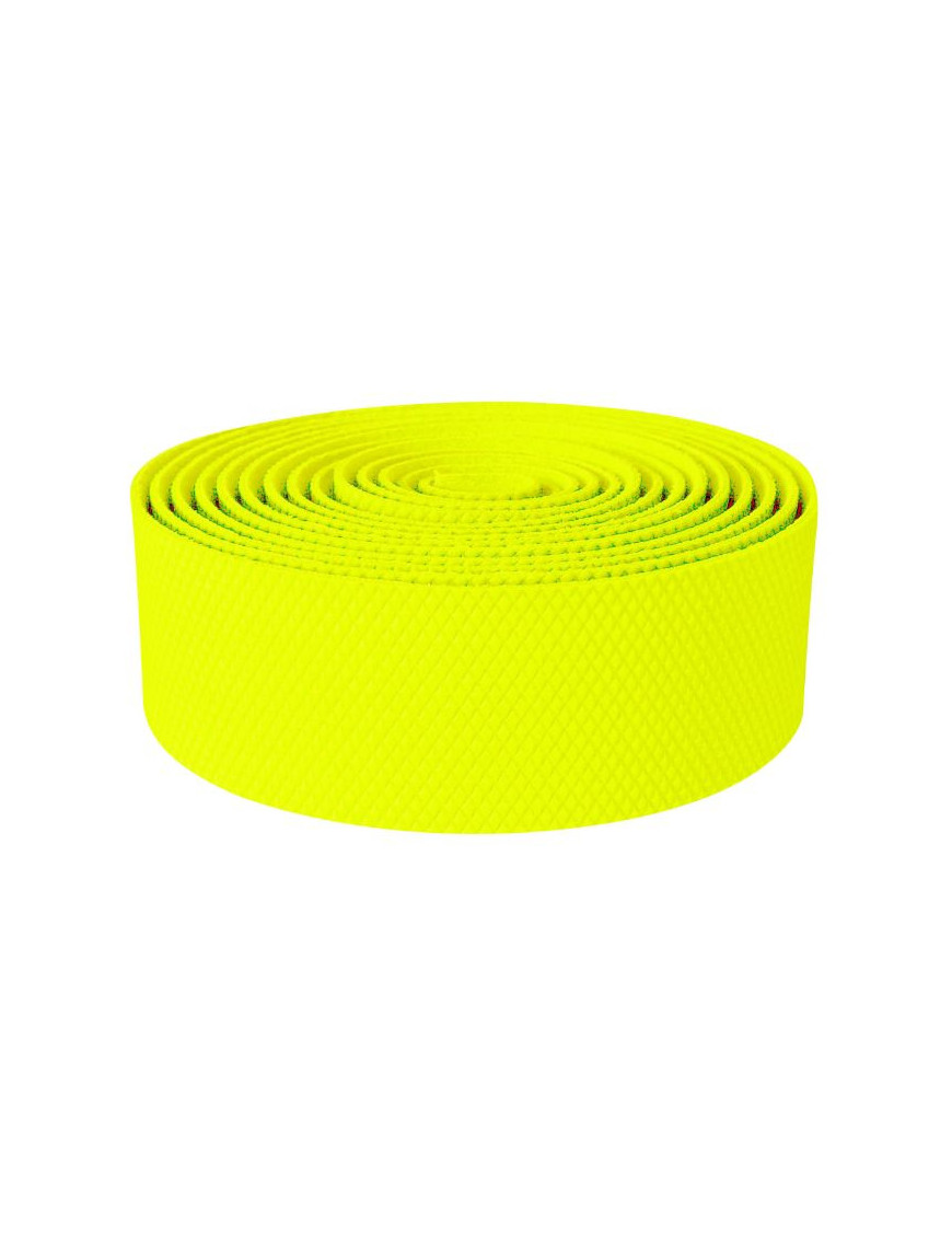 RUBAN DE GUIDON VELOX HIGH GRIP MAXI CONFORT 3.5mm JAUNE FLUO