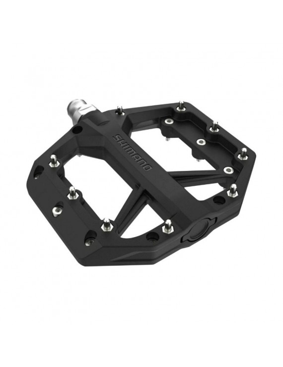 "PEDALE GRAVEL - VTT  PLATE SHIMANO GR400 ALU NOIR 9-16"" (PAIRE)"