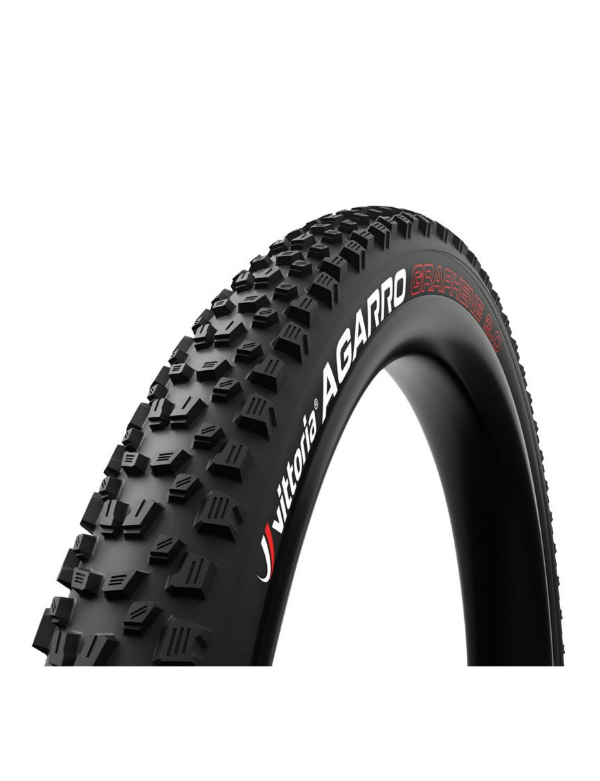 PNEU VTT 29 X 2.35 VITTORIA  AGARRO TNT GRAPHENE 2.0 TRAIL NOIR TUBELESS-TUBETYPE TS -TERRAIN POLYVALENT- (57-622)