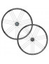 ROUES ROUTE 700 CAMPAGNOLO ZONDA DISC CENTERLOCK NOIR MOYEU ED 12-11-10V. AXE TRAVERSANT ET BLOCAGE RAPIDE (PAIRE)