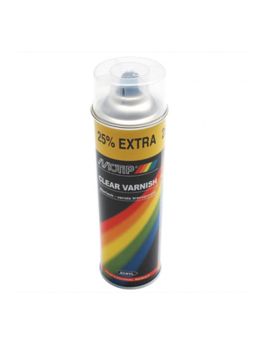 Bombe de peinture motip pro acrylique brillant vernis spray 500ml...