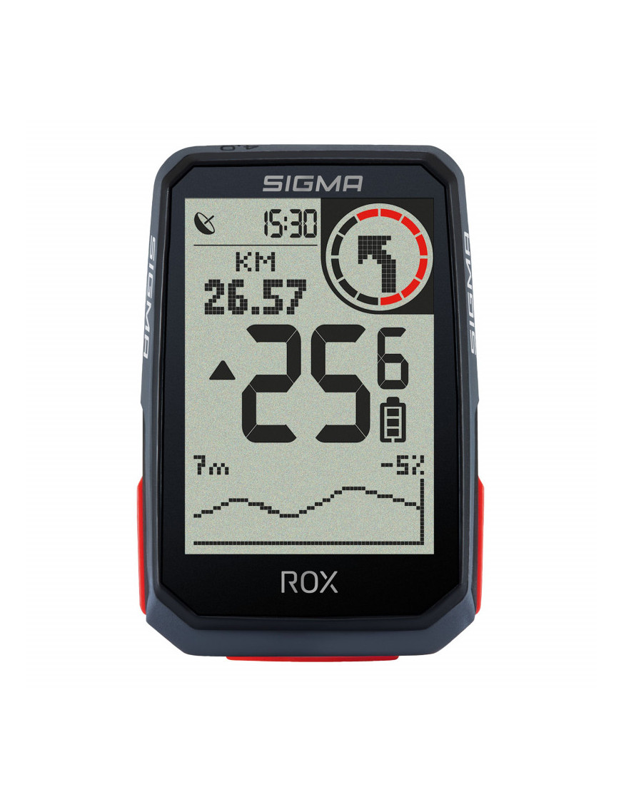 COMPTEUR SIGMA ROX4.0 GPS NOIR ALTIMETRE