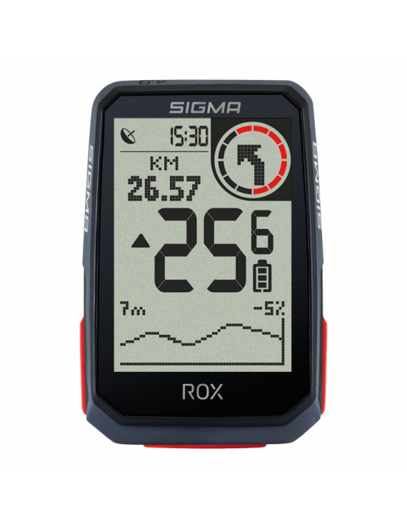 COMPTEUR SIGMA ROX4.0 GPS NOIR ALTIMETRE