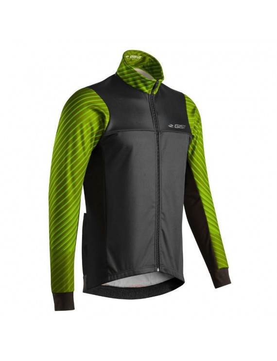 VESTE GIST HIVER SPEED NOIRE-JAUNE XXL   -5605