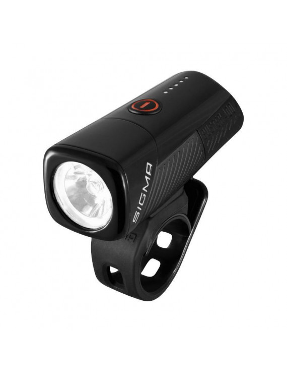 ECLAIRAGE VELO - TROTTINETTE USB AVANT SIGMA BUSTER 400 LUMEN VISIBILITE 120M (AUTONOMIE 2H à 9H) BATTERIE IION - FIXATION CIN