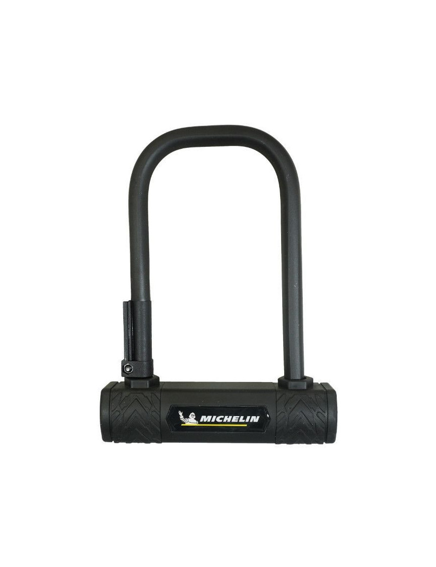 ANTIVOL VELO U MICHELIN 105 x 245mm NOIR AVEC SUPPORT FIXATION AU CADRE