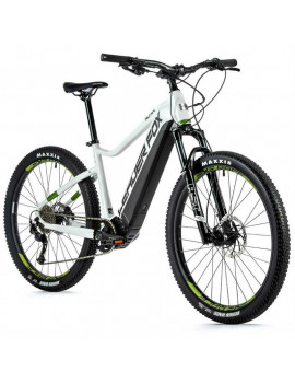 VELO ELECTRIQUE-VAE VTT 27,5 LEADER FOX ALTAR 2023 BLANC MAT 9V HOMME MOTEUR CENTRAL BAFANG M510 36V 95Nm BATTERIE 20Ah (TAILLE