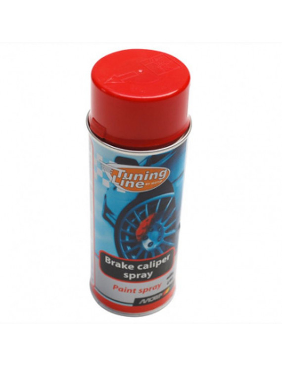 Bombe de peinture motip pro étrier frein rouge spray 400ml (04098...