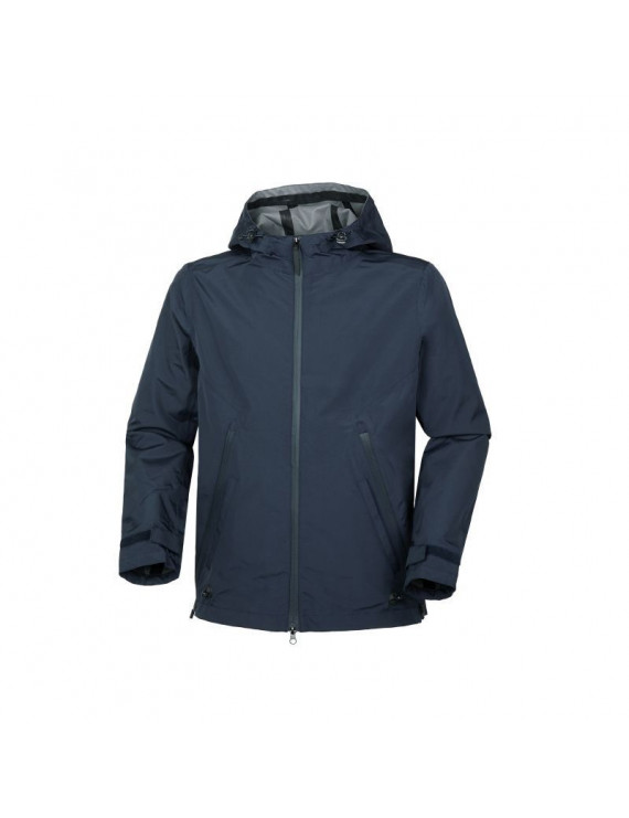 VESTE DE PLUIE-COUPE VENT HOMME TUCANO MAGIC DAY BLEU  TAILLE  XXL (2XL)  AVEC CAPUCHE + COUVRE JAMBES MAGIQUE