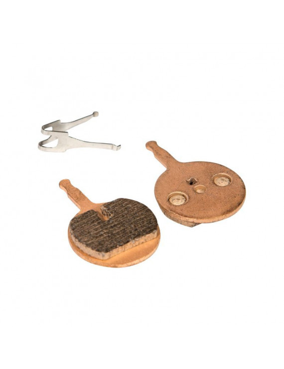 PLAQUETTE DE FREIN VTT POUR AVID-SRAM BB5 (FIBRAX METAL SINTERED) (PAIRE SUR CARTE) AVEC 1 LINGETTE NETTOYANT DISQUE