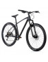 VELO MUSCULAIRE VTT 29 LEADER FOX ZERO 2023 GRIS-NOIR MAT 9V CADRE 22 POUCES (TAILLE ADULTE 190 à 198 cm)