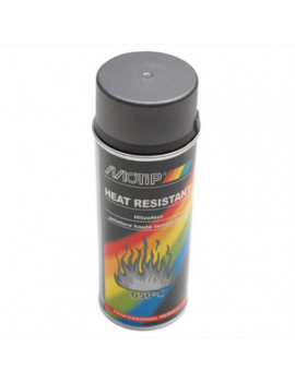 Bombe de peinture motip pro haute temperature anthracite spray 40...