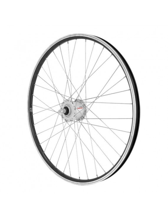 "ROUE VTT 26"" ER10 AVANT ALU NOIR DOUBLE PAROI MOY SHIMANO DYNAMO DH2N 6 VOLT-3W"