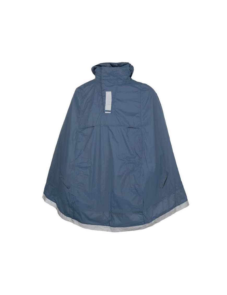 PONCHO ANTI PLUIE ADULTE TUCANO GARIBALDINA PLUS BLEU  TAILLE L-XXL  AVEC CAPUCHE, HOUSSE DE TRANSPORT ET SOUFFLET DORSAL POUR 