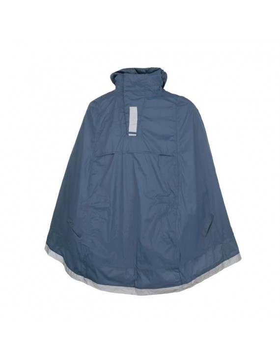 PONCHO ANTI PLUIE ADULTE TUCANO GARIBALDINA PLUS BLEU  TAILLE L-XXL  AVEC CAPUCHE, HOUSSE DE TRANSPORT ET SOUFFLET DORSAL POUR 