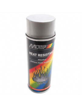 Bombe de peinture motip pro haute temperature argent spray 400ml ...