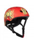 CASQUE VELO ENFANT DISNEY V3 MARVEL IRON MAN ROUGE AVEC MOLETTE REGLAGE TAILLE 54-58 (VENDU SUR CARTE)