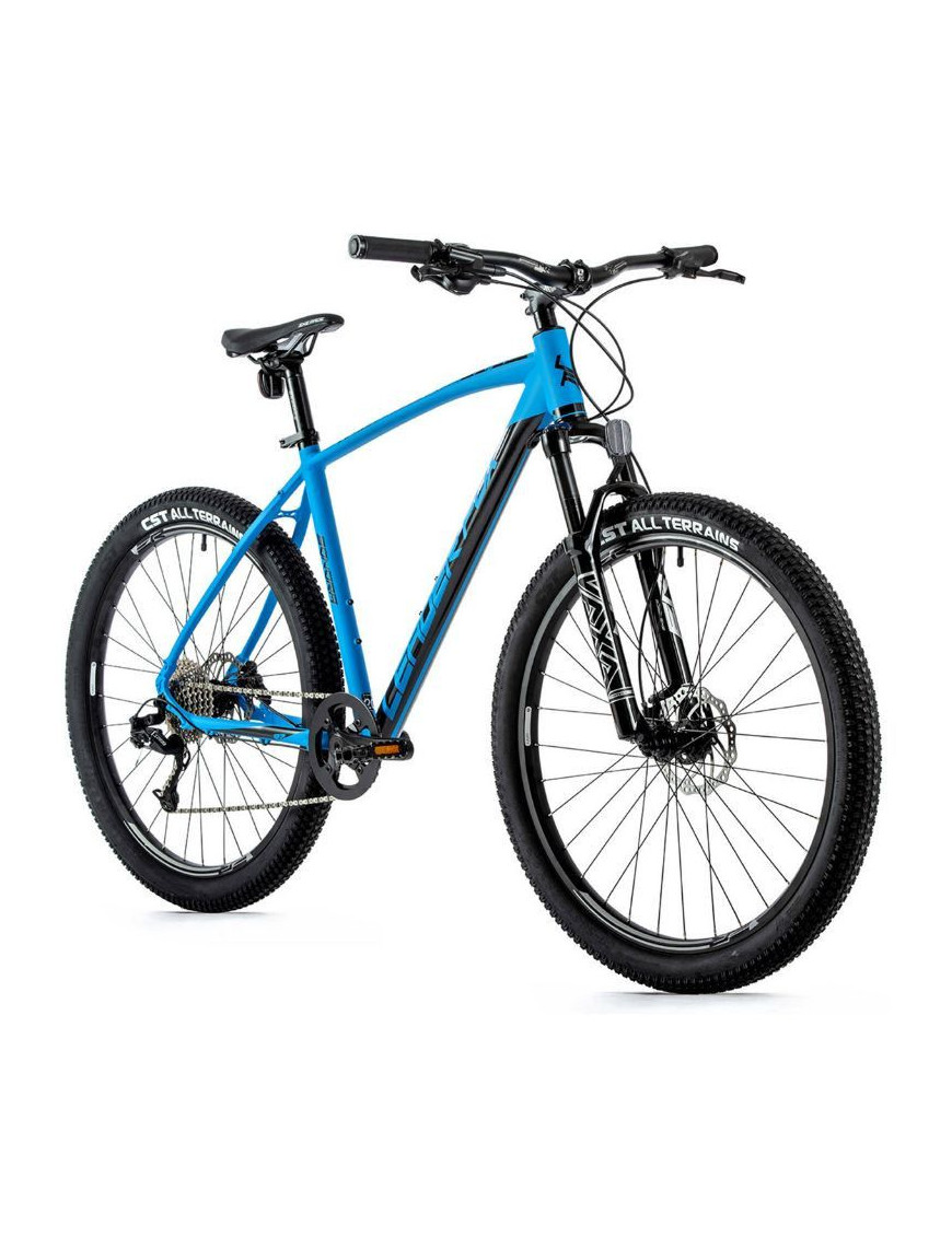 VELO MUSCULAIRE VTT 29 LEADER FOX SONORA 2023 BLEU MAT 8V CADRE 22 POUCES (TAILLE ADULTE 190 à 198 cm)
