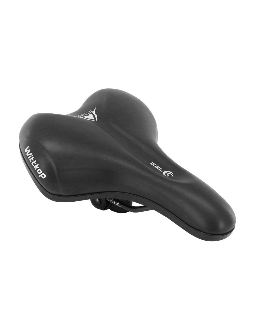 SELLE WITTKOP CITY - TREKKING GEL InMOULD FEMME NOIR MODERATE  250x190mm AVEC CHARIOT (SUR CARTE)