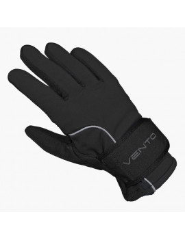 GANTS VELO HIVER LONG VENTO NOIR  M (PAIRE SUR CARTE)