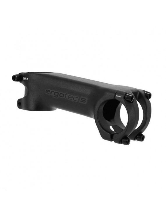 "POTENCE VTT GRAVEL ERGOTEC HAKE ALU NOIR FIX CINTRE 31.8mm L 100mm POUR FOURCHE 1""1-8 (HOMOLOGUE NIVEAU 6)"