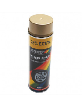 Bombe de peinture motip pro jantes or spray 500ml (04008)