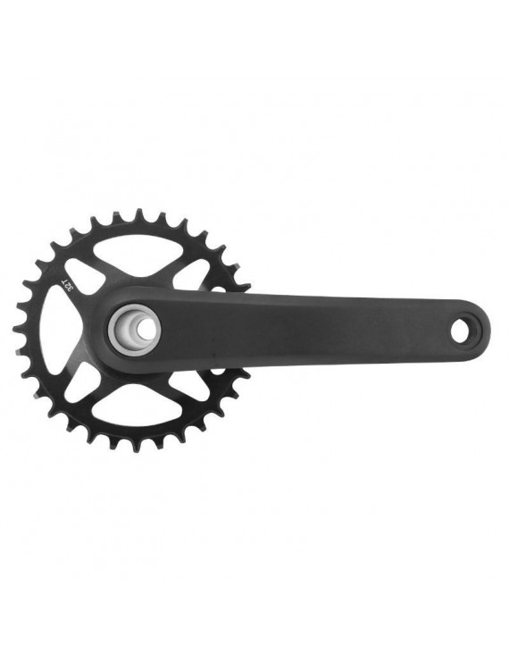 PEDALIER VTT ATC 11-10-9V. NOIR 175mm 32dts INTEGRE AXE 24-22mm (AVEC CUVETTES INTEGRE FILETAGE ANGLAIS - BSC - 1,37x24 PLATEAU