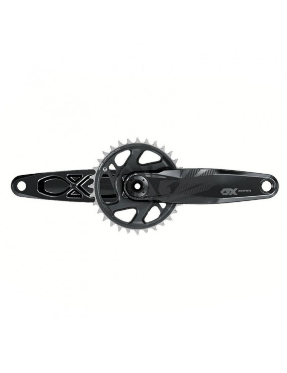 PEDALIER VTT SRAM 12V. GX EAGLE BOOST NOIR DUB AXE INTEGRE 165mm 32DTS DIRECT MOUNT  (AXE 29mm)