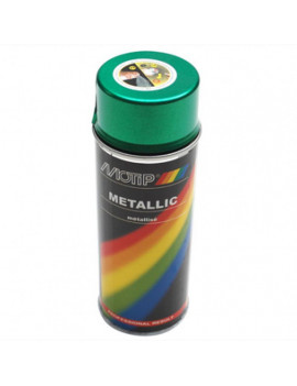 Bombe de peinture motip pro métal vert spray 400ml (04043)