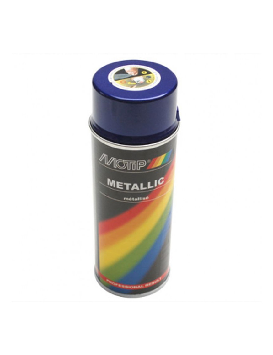 Bombe de peinture motip pro métal violet spray 400ml (04050)