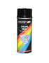 BOMBE DE PEINTURE MOTIP PRO HAUTE TEMPERATURE MOTEUR NOIR BRILLANT AEROSOL 400ml (04092)