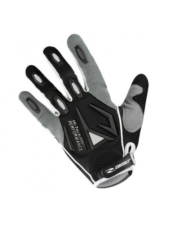 GANTS VELO VTT LONG GIST SHIELD NOIR-GRIS XL (PAIRE SUR CARTE)  TOUCHE ECRAN -5537