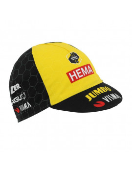 CASQUETTE VELO EQUIPE PRO JUMBO VISMA 2021 JAUNE-NOIR