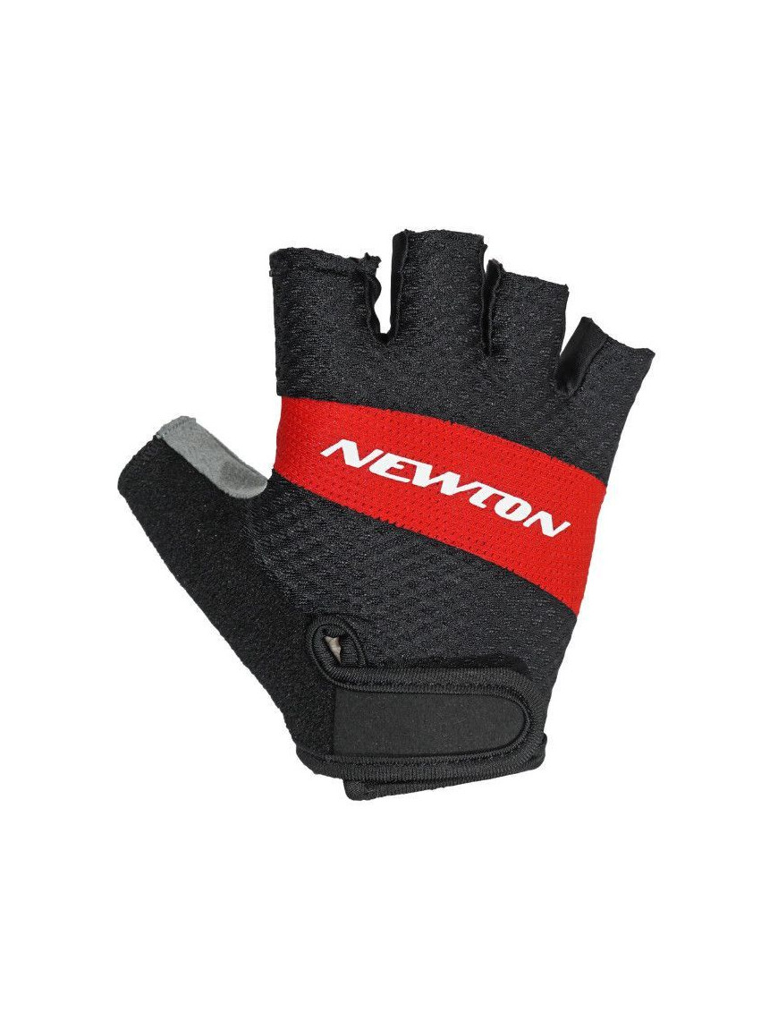 GANTS VELO COURT NEWTON TECH ROUGE-NOIR   S  (PAIRE SUR CARTE)