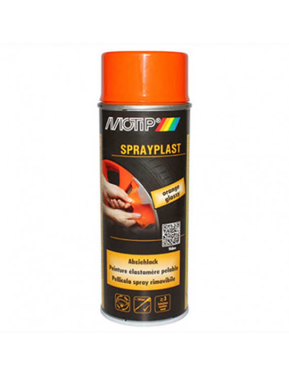 Bombe de peinture motip sprayplast orange brillant spray 400ml (3...