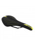 SELLE ROUTE KTM SPORTY NOIR DECO JAUNE 280x150mm