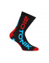 CHAUSSETTES-SOCQUETTES ETE BIOTONIK ULTRA-LEGERE NOIR-ROUGE-BLEU AVEC RENFORTS CARBONE 39-42 (PAIRE)
