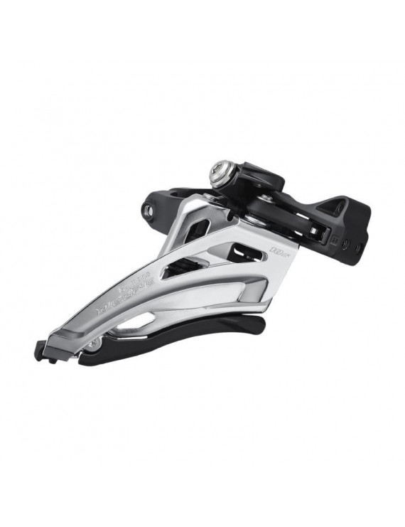 DERAILLEUR VTT AVANT SHIMANO DEORE M4100 2x10 COLLIER BAS 28.6 à 34.9 TIRAGE AVANT