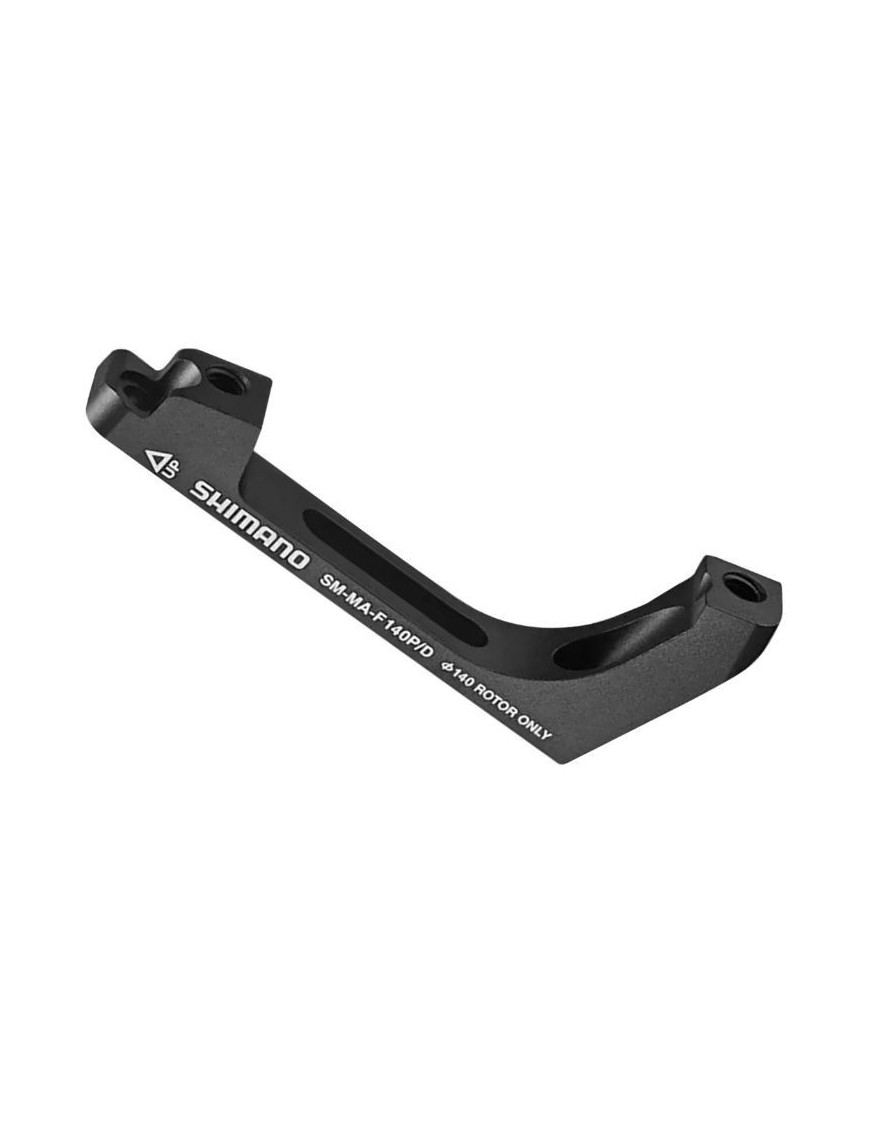 ADAPTATEUR FREIN A DISQUE ROUTE AVANT SHIMANO DISQUE 140mm ETRIER POST-MOUNT SUR FOURCHE FLAT MOUNT