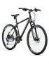 VELO MUSCULAIRE VTC 28 LEADER FOX SUMAVA 2023 HOMME NOIR MAT 9V CADRE 20,5 POUCES (TAILLE ADULTE 183 à 188 cm)