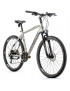 VELO MUSCULAIRE VTC 28 LEADER FOX SUMAVA 2023 HOMME ARGENT MAT 9V CADRE 22,5 POUCES  (TAILLE ADULTE 185cm à 193cm)