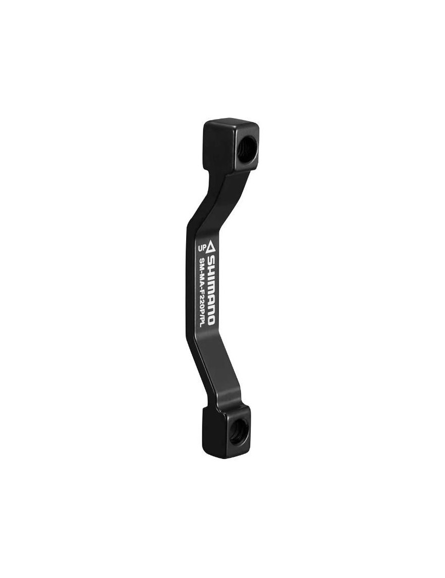 ADAPTATEUR - REHAUSSE FREIN A DISQUE VTT POST-MOUNT SHIMANO AVANT-ARRIERE SUR UN SYSTEME 203mm POUR DISQUE 220mm